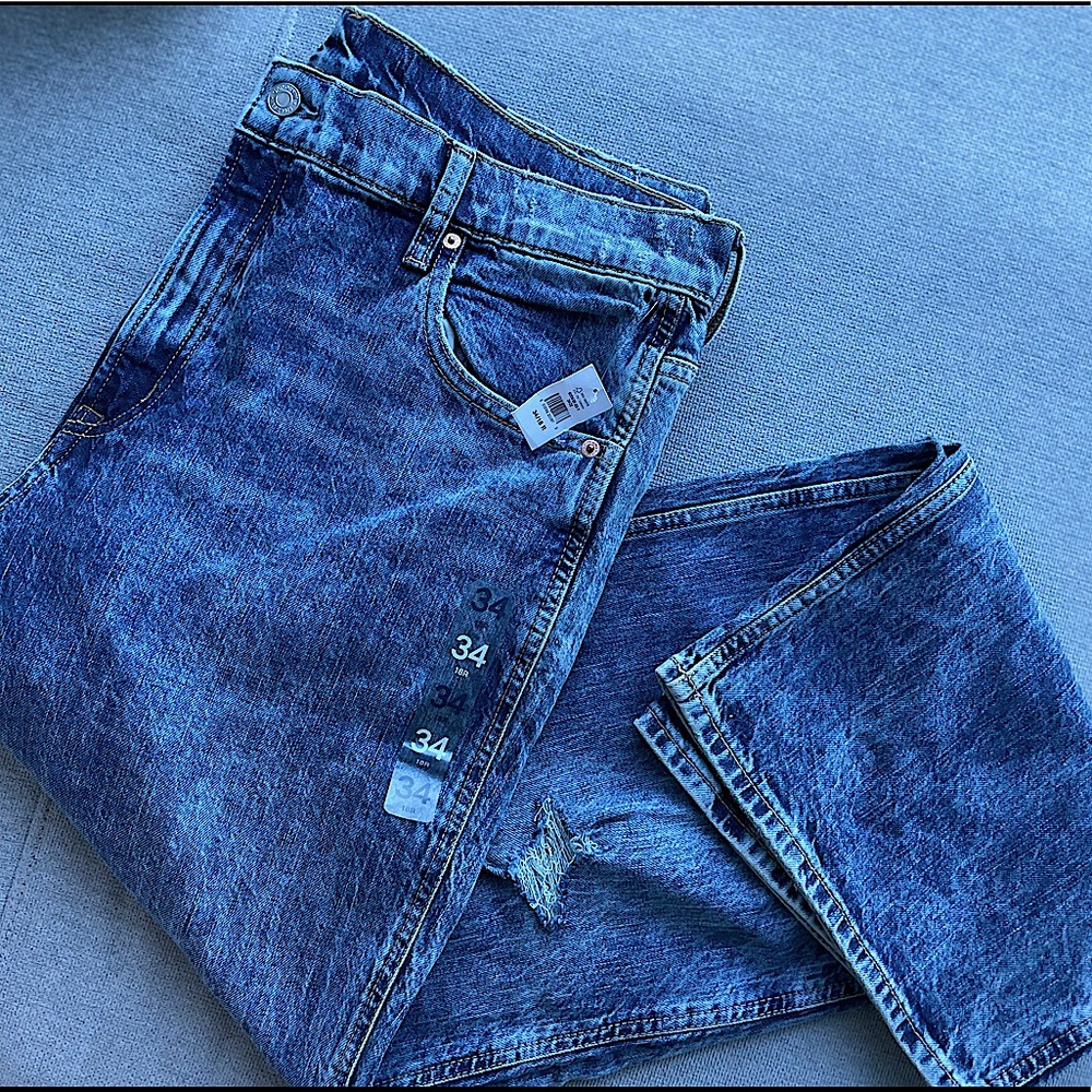 GAP Vintage Flare High Rise Jeans size 34/18 NWT